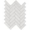Modern Renewal Parchment 9 in. x 12 in. Glazed Ceramic Herringbone Mosaic Tile (6 sq. ft./Case) by Daltile -Daltile Sales Store parchment daltile ceramic tile mr2013herhd1p2 64 1000