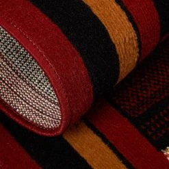 Premium Nikola Red/Brown 5 ft. x 7 ft. Geometric Area Rug by Home Dynamix -Daltile Sales Store red brown home dynamix area rugs 2 7543 200 1f 1000