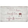 Cozy Living House Runs On Wine 17.5 in. x 30 in. Anti Fatigue Kitchen Mat by Home Dynamix -Daltile Sales Store red home dynamix kitchen mats 1 cz36 64 1000