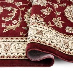 Bazaar Scarlet Red/Ivory 9 ft. x 12 ft. Medallion Area Rug by Home Dynamix 13 Bazaar Scarlet Red/Ivory 9 ft. x 12 ft. Medallion Area Rug by Home Dynamix -Daltile Sales Store red ivory home dynamix area rugs 10 17410 200 1f 1000