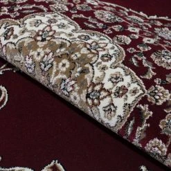 Bazaar Emy Red/Ivory 3 ft. x 5 ft. Medallion Area Rug by Home Dynamix -Daltile Sales Store red ivory home dynamix area rugs 3 hd2587 215 fa 1000