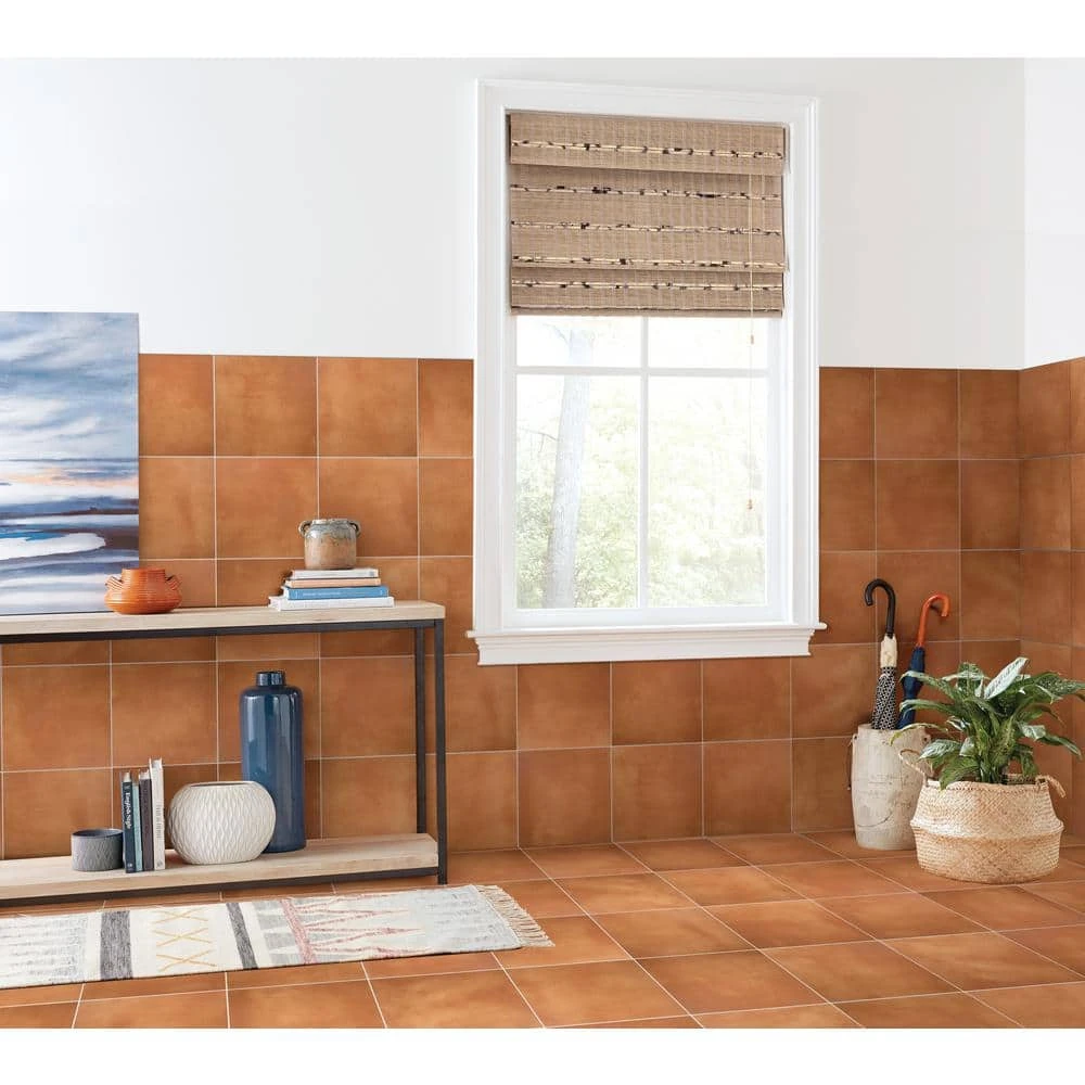 Delrona Saltillo Matte 12 in. x 12 in. Glazed Ceramic Floor and Wall Tile (10.67 sq. ft./Case) by Daltile 4 Delrona Saltillo Matte 12 in. x 12 in. Glazed Ceramic Floor and Wall Tile (10.67 sq. ft./Case) by Daltile - Image 2
