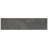 Cascade Ridge Slate Matte 3 in. x 12 in. Glazed Ceramic Bullnose Trim Tile (0.2357 sq. ft./Piece) by Daltile -Daltile Sales Store slate daltile tile trim cr08p43c9hd1p2 64 1000