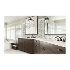 Snow Illusion 2-5/8 in. x 12 in. Marble Decorative Accent Wall Tile (0.2188 sq. ft./ piece) by Daltile -Daltile Sales Store snow illusion daltile decorative accents st62312dcocc1l 44 1000