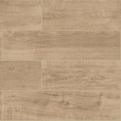 Meadow Wood Soft Brown 6 in. x 24 in. Glazed Porcelain Floor and Wall Tile (15 sq. ft. / case) by Daltile