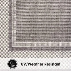 Tripoli Julie Grey/Ivory 5 ft. x 7 ft. Border Indoor/Outdoor Area Rug by Home Dynamix 11 Tripoli Julie Grey/Ivory 5 ft. x 7 ft. Border Indoor/Outdoor Area Rug by Home Dynamix -Daltile Sales Store steel gray home dynamix outdoor rugs 2 421 750 40 1000