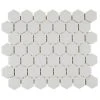 Restore Matte Stone Gray Hexagon 10 in. x 12 in. x 6.35 mm Glazed Ceramic Mosaic Tile (0.81 sq. ft./Each) by Daltile 1 Restore Matte Stone Gray Hexagon 10 in. x 12 in. x 6.35 mm Glazed Ceramic Mosaic Tile (0.81 sq. ft./Each) by Daltile -Daltile Sales Store stone gray daltile ceramic tile x71415hexms1p2 64 1000