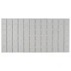 Restore Matte Stone Gray 12 in. x 24 in. x 6.35 mm Glazed Ceramic Mosaic Tile (2 sq. ft./Each) by Daltile -Daltile Sales Store stone gray daltile ceramic tile x71422ms1p2 64 1000