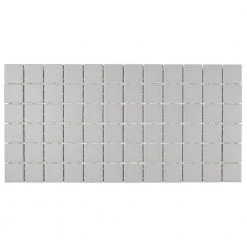 Restore Matte Stone Gray 12 in. x 24 in. x 6.35 mm Glazed Ceramic Mosaic Tile (2 sq. ft./Each) by Daltile