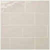 LuxeCraft Taupe 4 in. x 8 in. Glazed Ceramic Subway Wall Tile (10.5 sq. ft. / case) by Daltile -Daltile Sales Store taupe daltile ceramic tile lc1648modhd1p2 64 1000