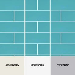 Restore 4 in. x 16 in. Glazed Ceramic Teal Subway Tile (13.2 sq. ft./case) by Daltile -Daltile Sales Store teal daltile ceramic tile 10494161p2 1d 1000