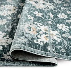 Belmar Viola Teal 7 ft. x 10 ft. Floral Area Rug by Home Dynamix -Daltile Sales Store teal home dynamix area rugs 2a 5477 281 c3 1000