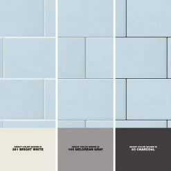 Restore 3 in. x 6 in. Glazed Ceramic Tide Blue Subway Tile (12.5 sq. ft./case) by Daltile -Daltile Sales Store tide blue daltile ceramic tile 016936mod1p2 1d 1000