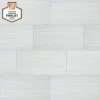 QuicTile 12 in. x 24 in. Tower White Matte Porcelain Locking Floor Tile (9.6 sq. ft. / case) by Daltile -Daltile Sales Store tower white matte daltile porcelain tile rv601224clk1p 64 1000