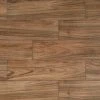 Baker Wood 6 in. x 24 in. Walnut Glazed Porcelain Floor and Wall Tile (14.55 sq. ft./Case) by Daltile -Daltile Sales Store walnut daltile porcelain tile bk10624hd1pr 64 1000