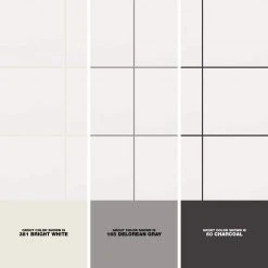 Semi-Gloss White 4-1/4 in. x 4-1/4 in. Ceramic Wall Tile (12.5 sq. ft. / case) by Daltile -Daltile Sales Store white daltile ceramic tile 0100441p4 1d 1000