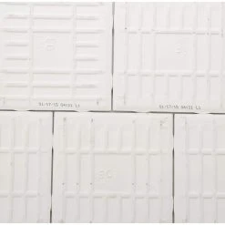 Semi-Gloss White 4-1/4 in. x 4-1/4 in. Ceramic Wall Tile (12.5 sq. ft. / case) by Daltile -Daltile Sales Store white daltile ceramic tile 0100441p4 44 1000
