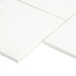 Semi-Gloss White 4-1/4 in. x 4-1/4 in. Ceramic Wall Tile (12.5 sq. ft. / case) by Daltile -Daltile Sales Store white daltile ceramic tile 0100441p4 c3 1000