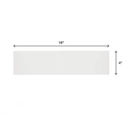 Vitruvian White Matte 4 in. x 16 in. Glazed Ceramic Wall Tile (14.64 sq.ft./Case) by Daltile 17 Vitruvian White Matte 4 in. x 16 in. Glazed Ceramic Wall Tile (14.64 sq.ft./Case) by Daltile -Daltile Sales Store white matte daltile ceramic tile vv114161p 66 1000